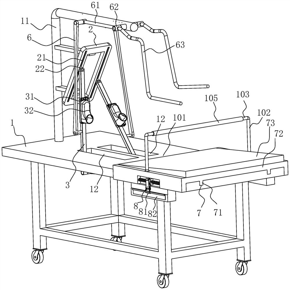 Medical lower limb training device