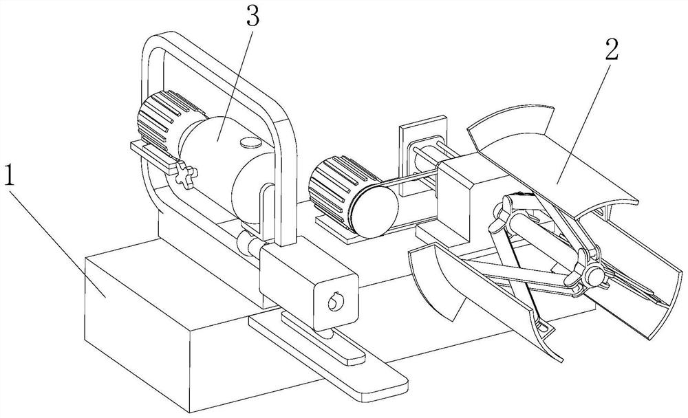 Nonwoven fabric winding cylinder for mask machine production