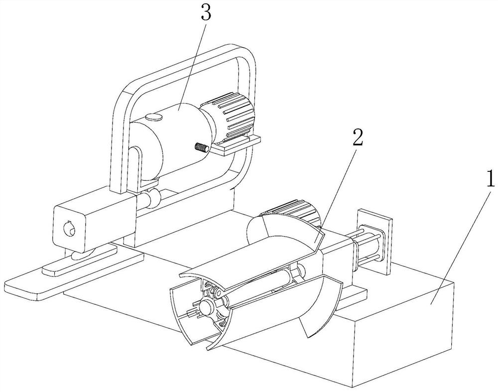 Nonwoven fabric winding cylinder for mask machine production