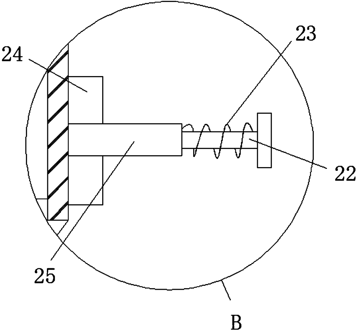 Environment-friendly stirring equipment for internal wall putty powder production and processing