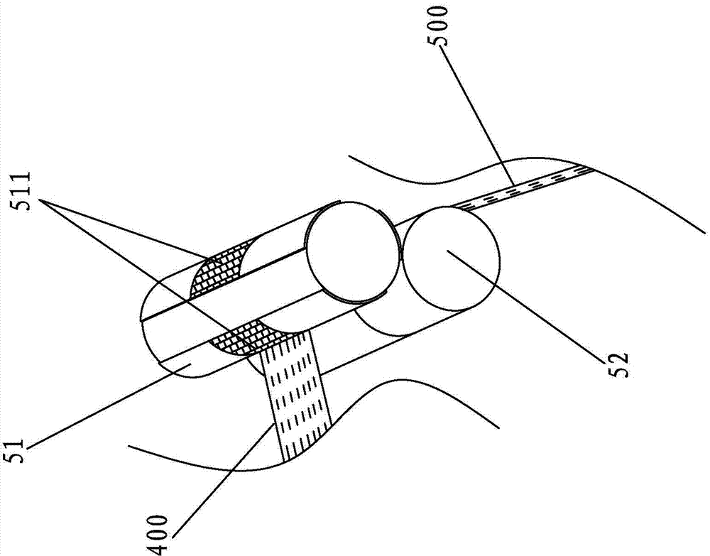 Shaping technology of elastic waistline of waist-surrounding paper diaper