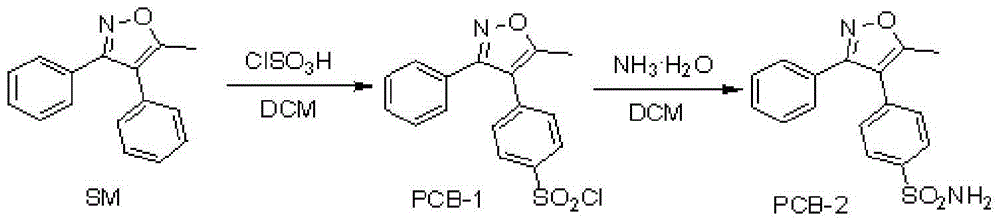 Parecoxib sodium freeze-dried powder, preparation method and powder product thereof