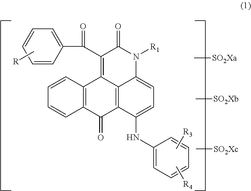 Anthrapyridone coloring matter, salt thereof, ink composition and colored body