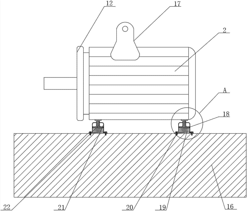 A novel heat radiation permanent magnet motor