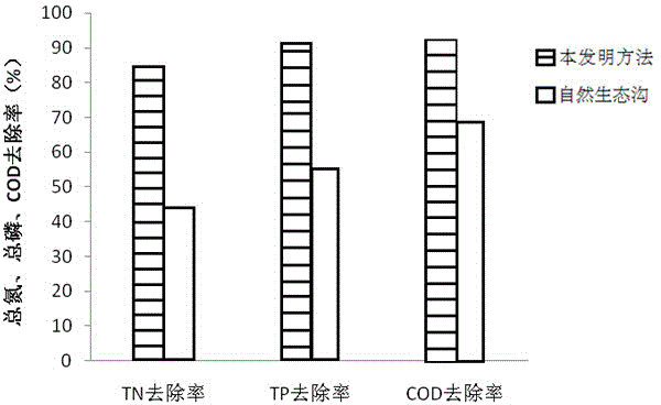 Three-level prevention and control method of non-point source pollution in natural villages on lake island shore