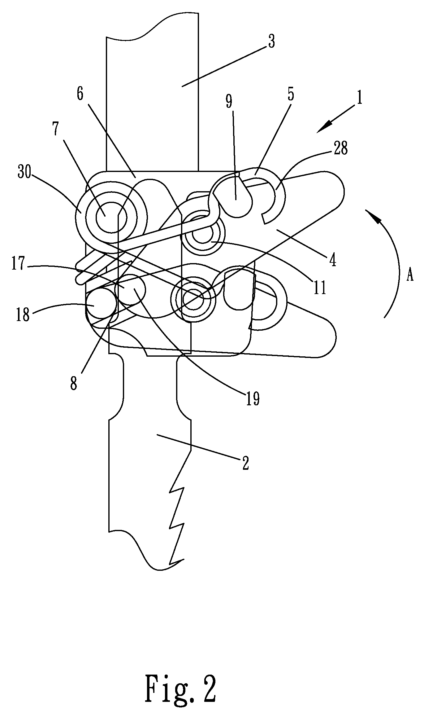 Saw blade clamp mechanism