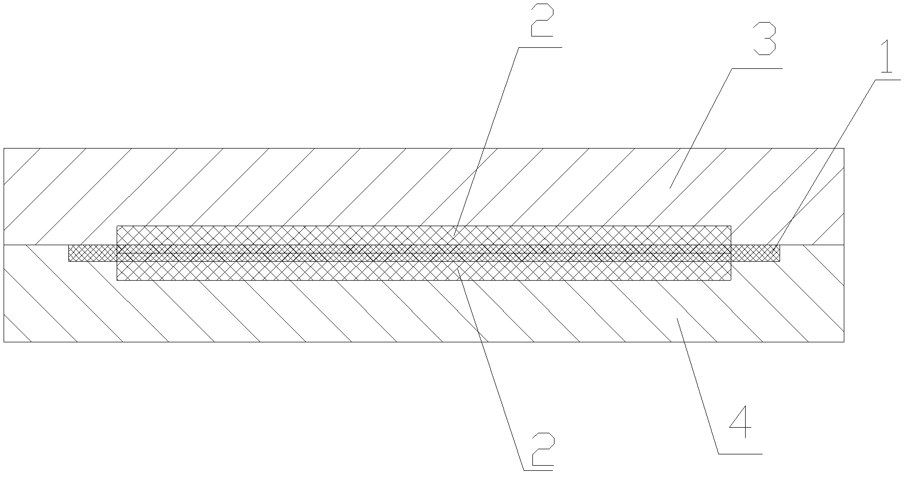 Bipolar plate of integrated composite electrode, and manufacturing method and application thereof