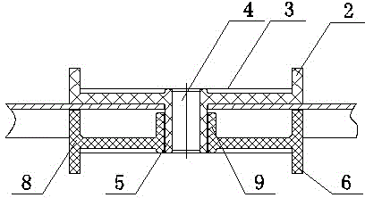 Support clip for high current switch flipping