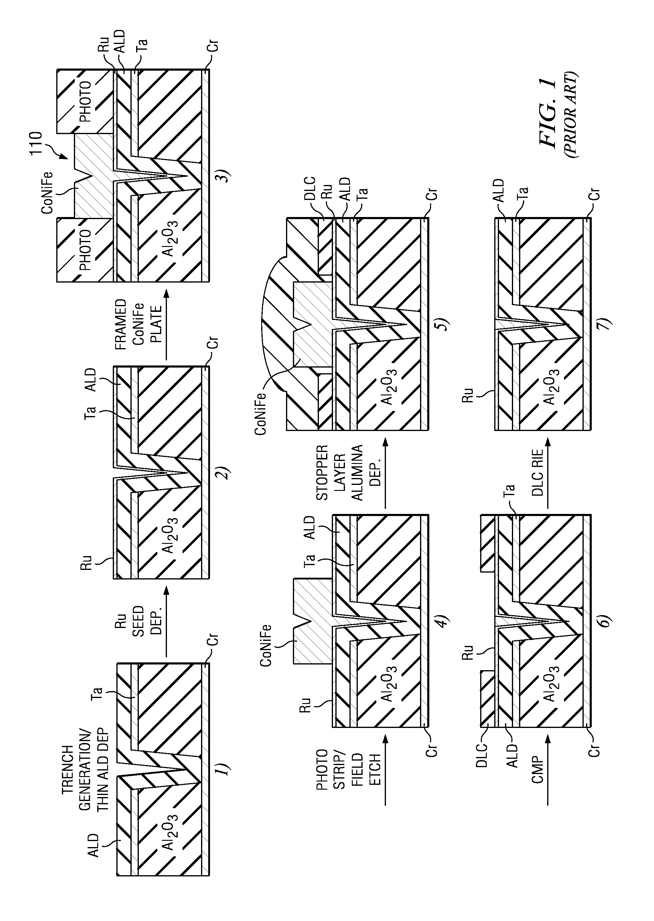 Methods of producing damascene main pole for perpendicular magnetic recording head