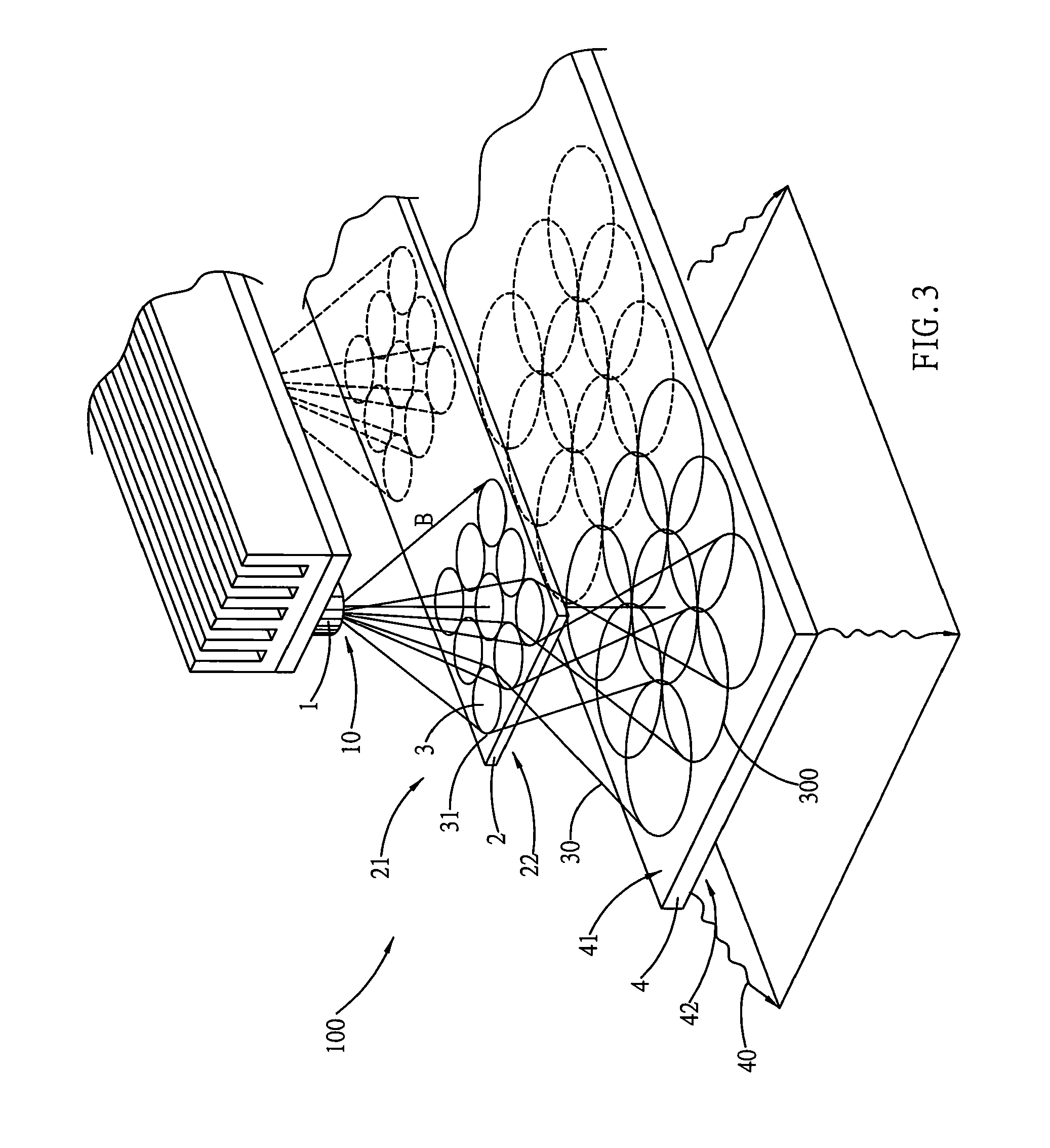 Illumination beam shaping system