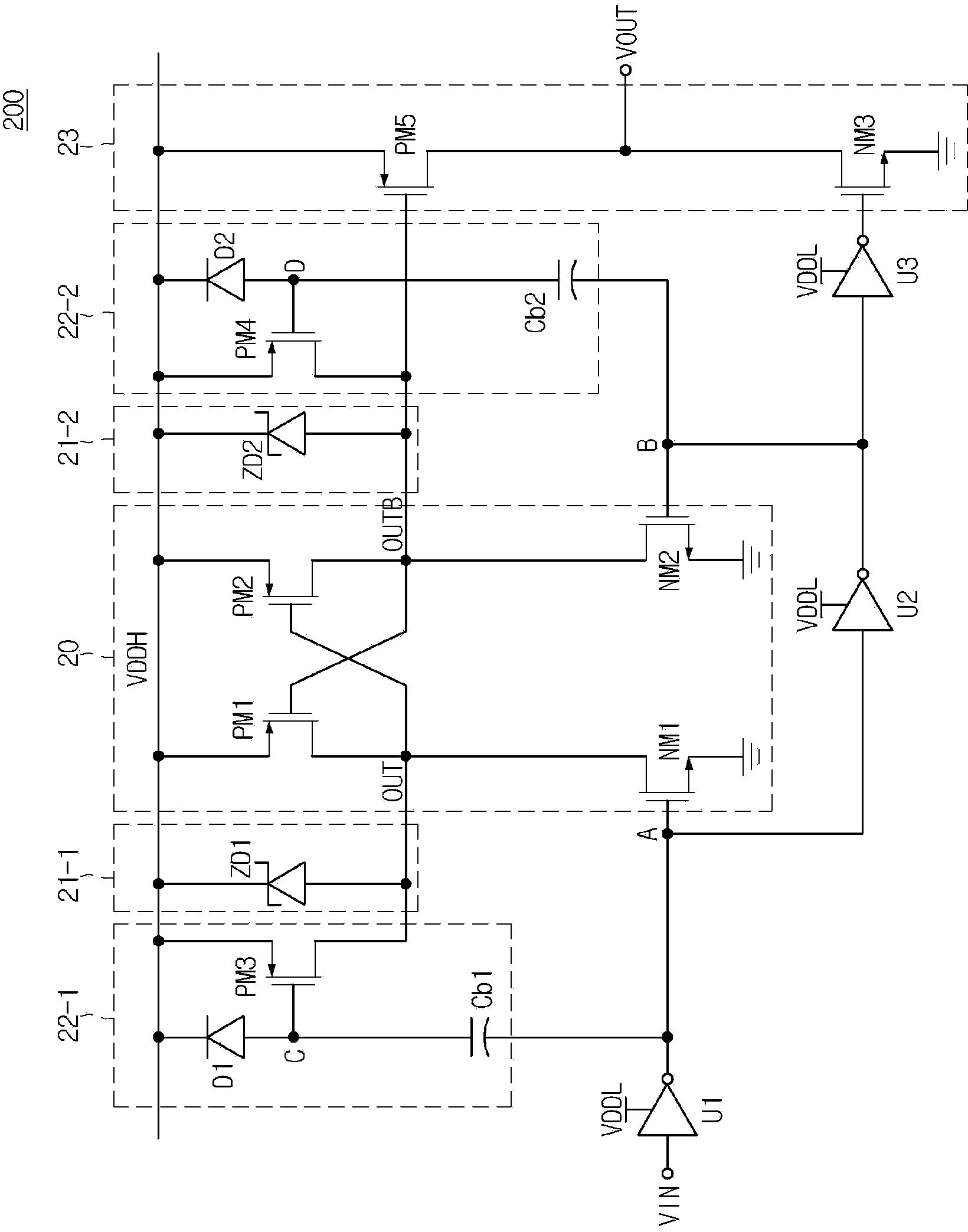 Level shift device