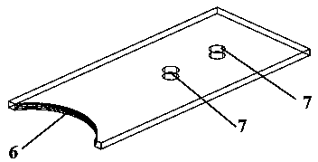 Bamboo latticed shell hollow sphere connecting joint welded with steel insertion sheets and installing method