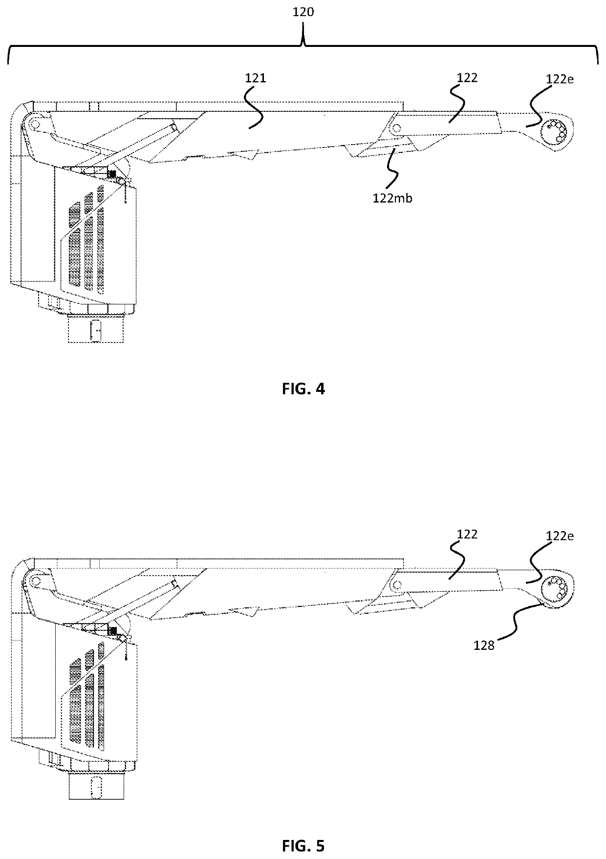 Method of upgrading a knuckle-boom crane and a heave-compensating crane