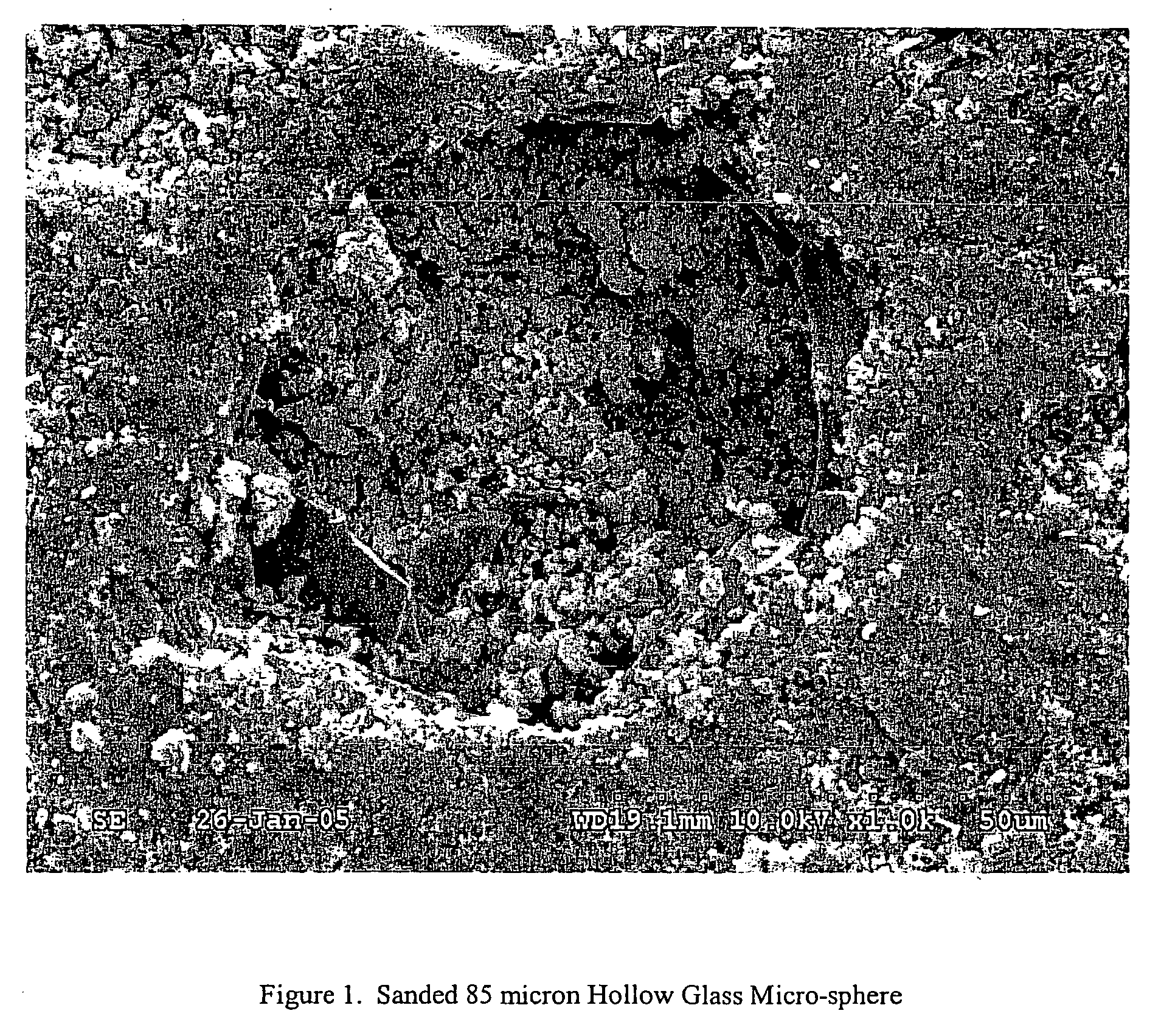 Low-density molding compound