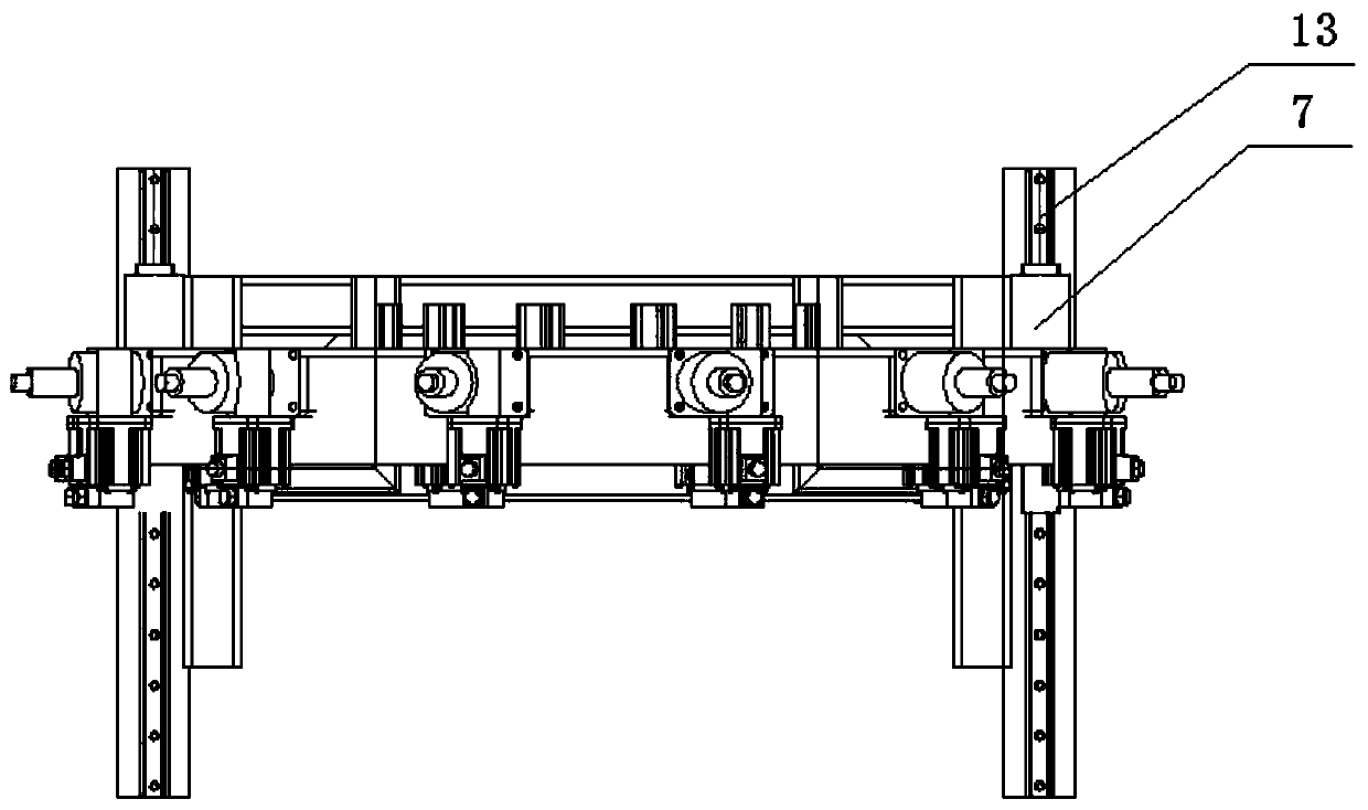 Polyurethane tube deformation numerical control shaping and rounding device