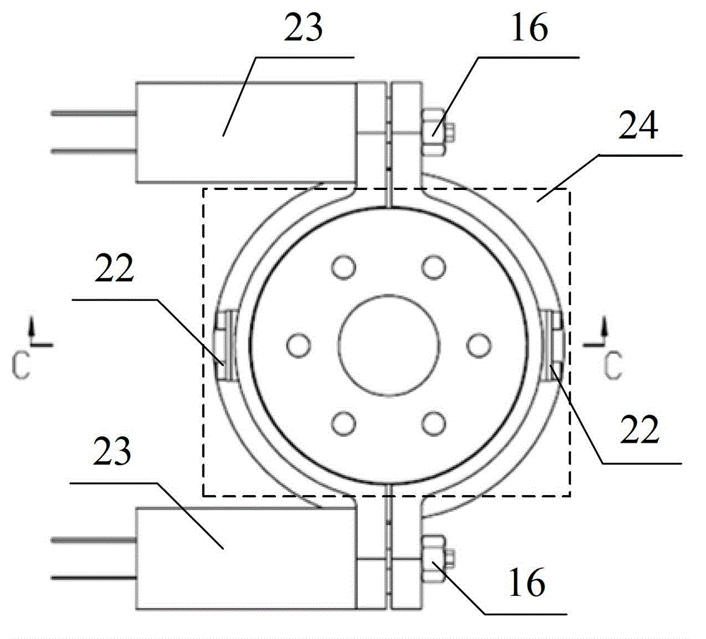 Shock-free wrapping tape type unlocking separation mechanism