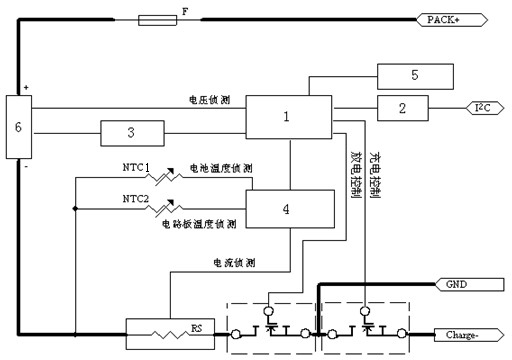 Multi-string high-power lithium battery control board