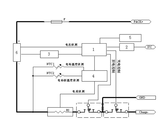 Multi-string high-power lithium battery control board