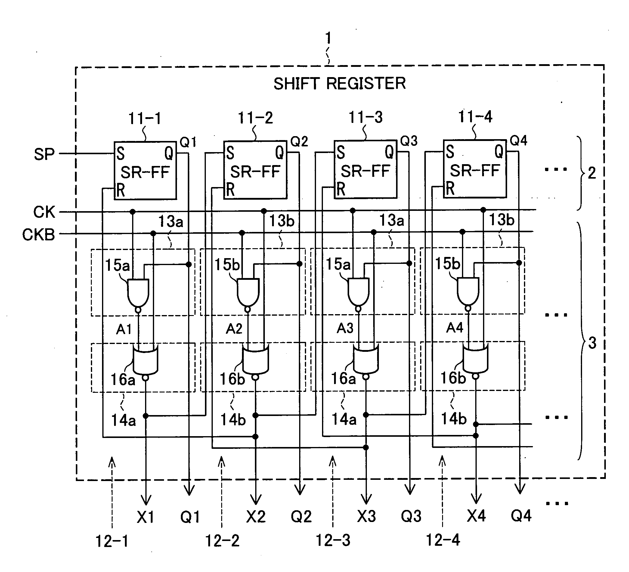 Drive Circuit, Display Device Provided With Such Drive Circuit and Method for Driving Display Device