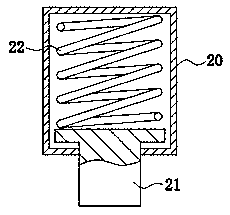 Wear-resistant guide rail quick paint spraying device