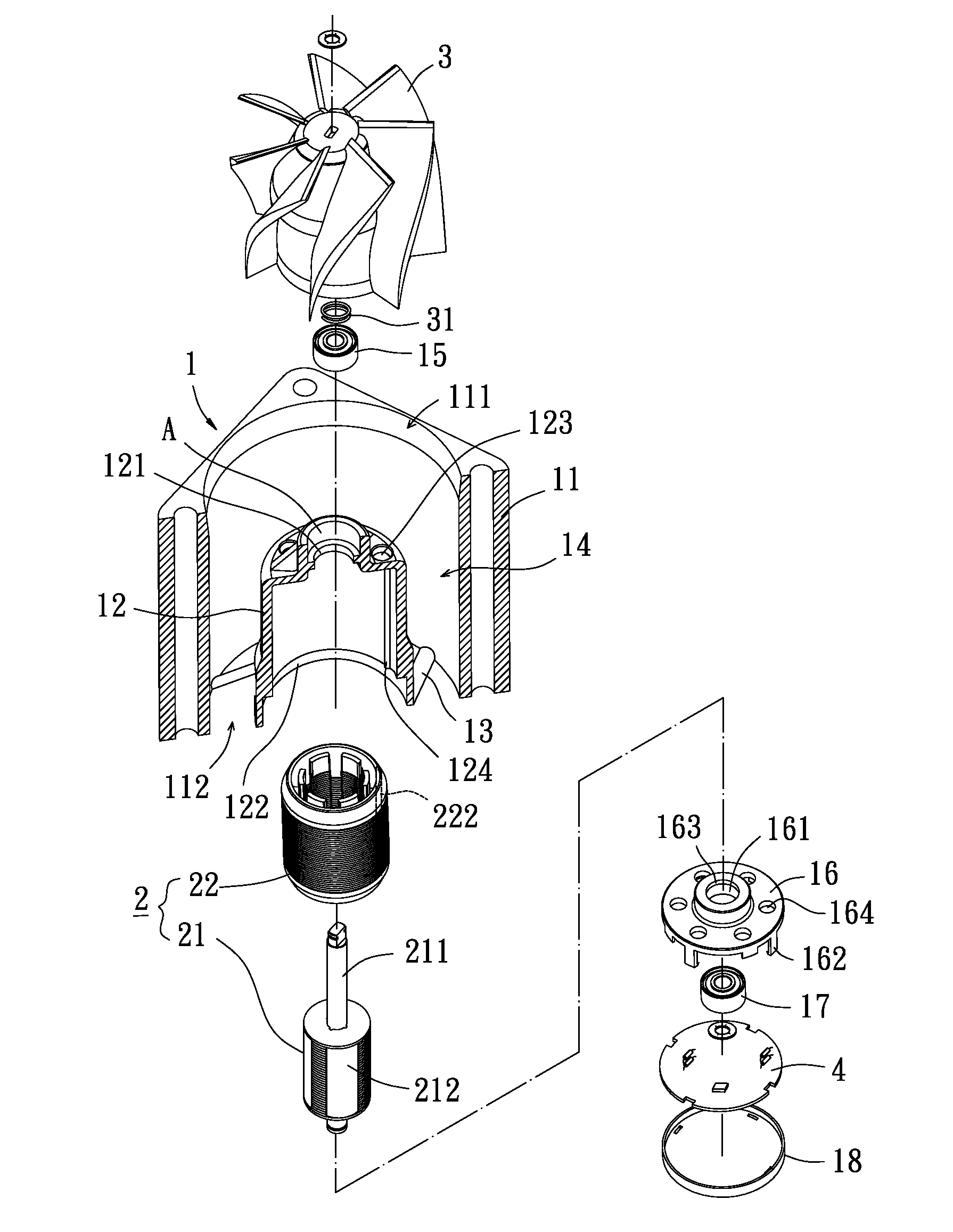 Heat Dissipating Fan