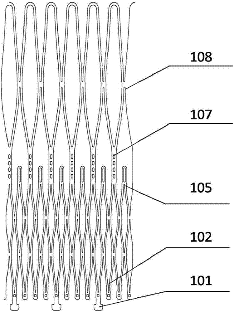 Transcatheter-implanted aortic valve device