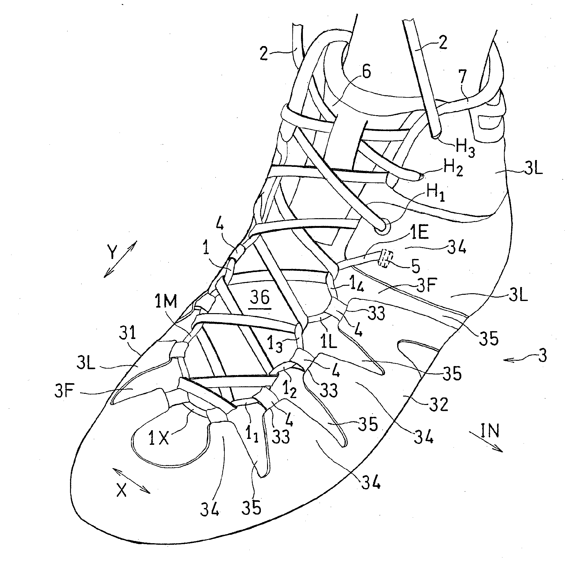 Lace Fitting Structure