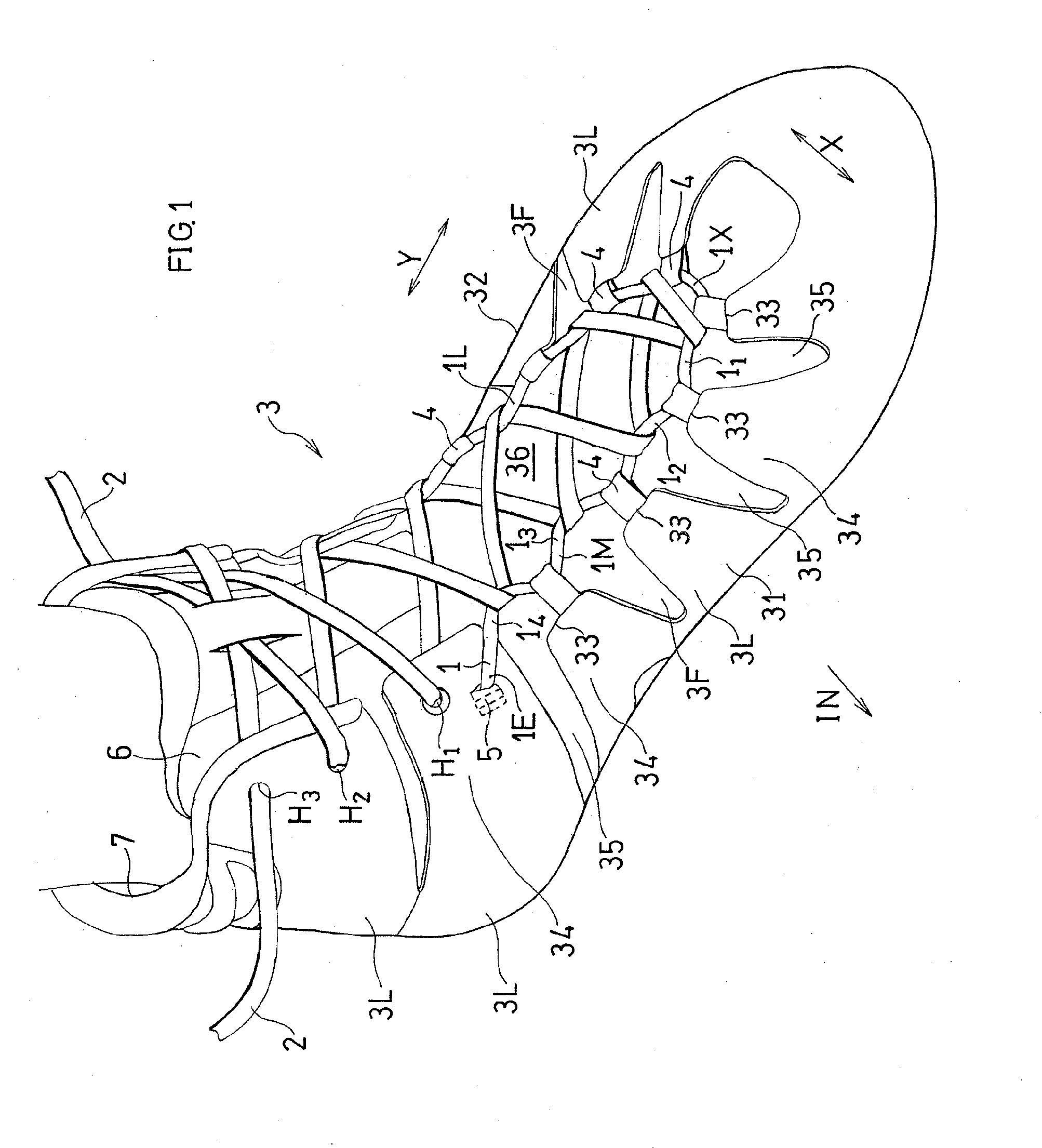 Lace Fitting Structure