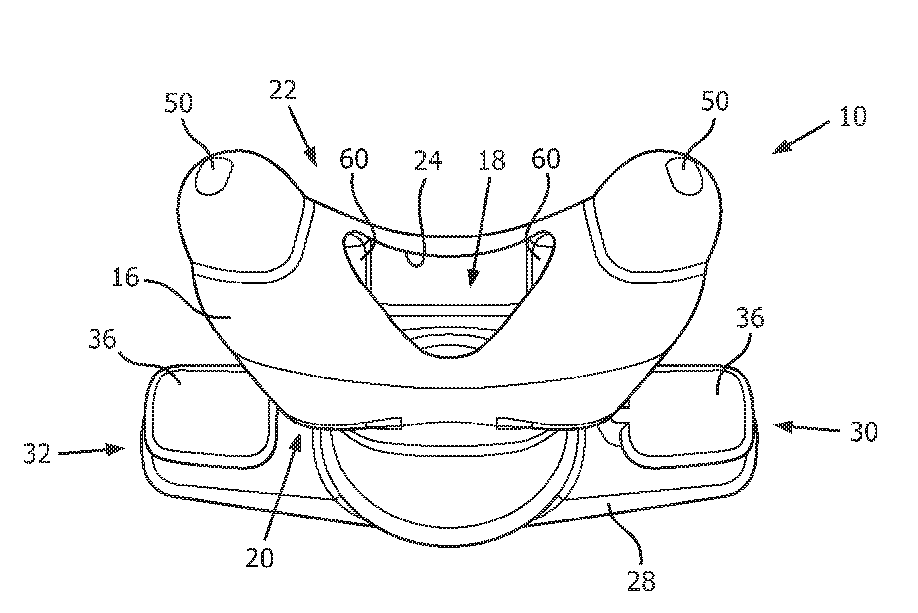 Stabilized mask