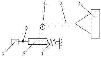 A tidal current energy generating device