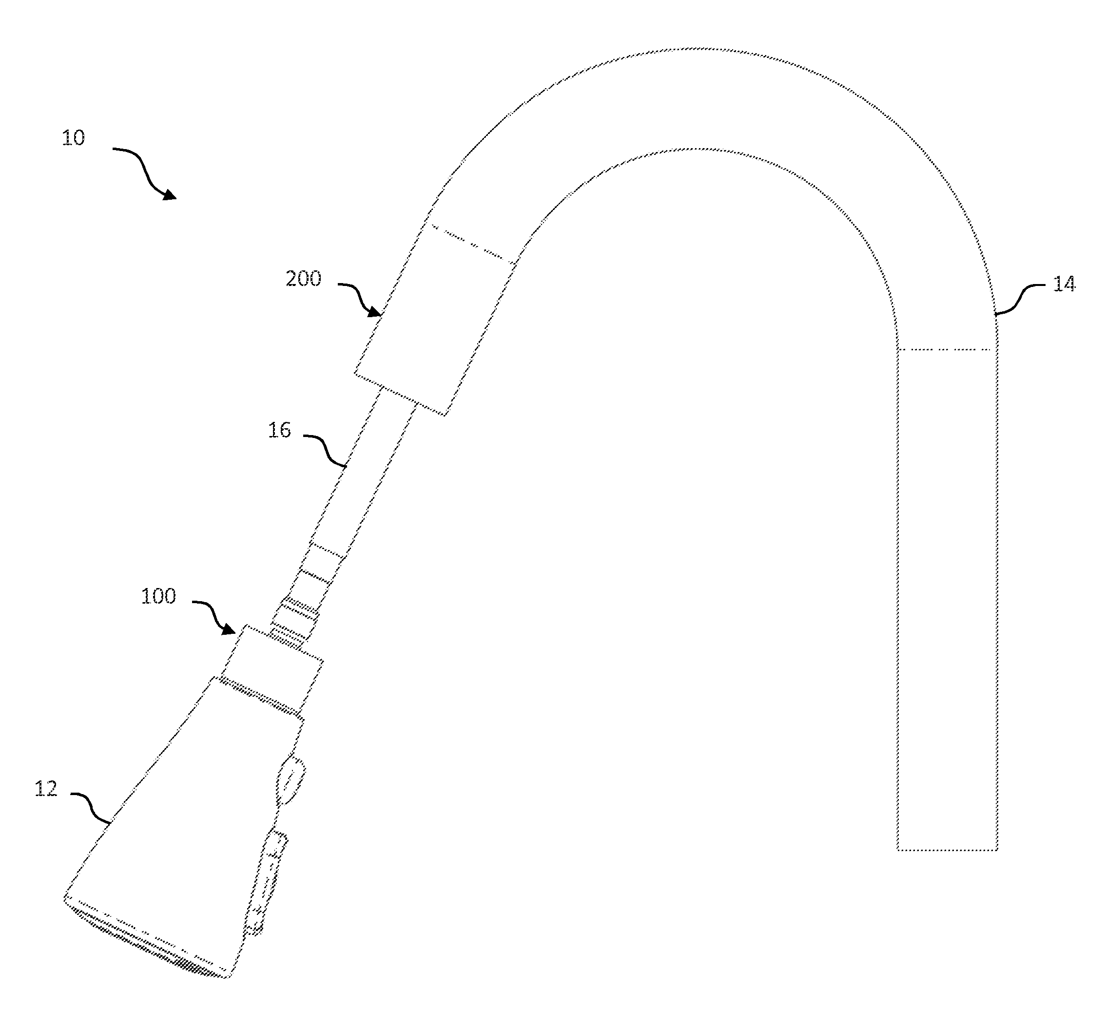 Auto-retracting mechanism for faucet spray head