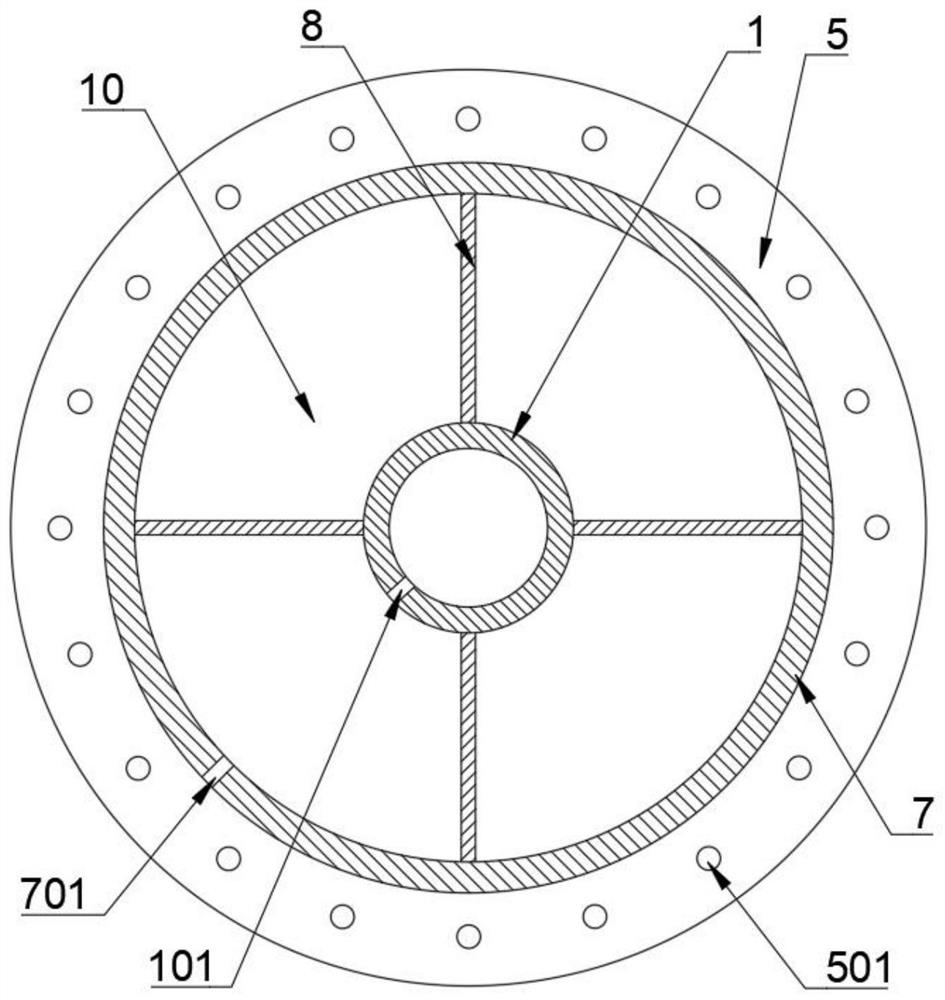 Assembly type steel support axial force monitoring assembly