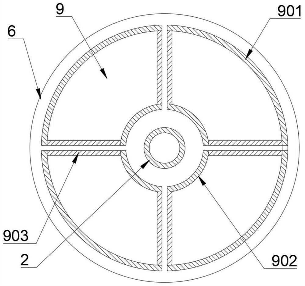 Assembly type steel support axial force monitoring assembly