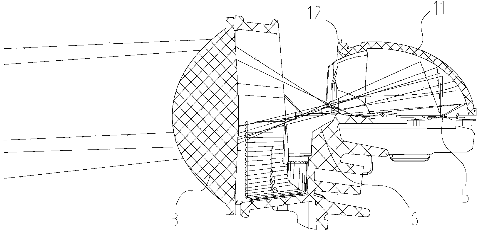 Automobile headlamp optical system