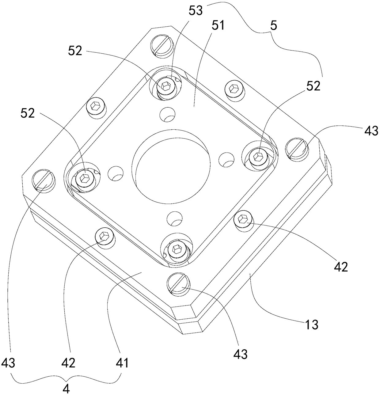 Laser generator optical path adjusting device