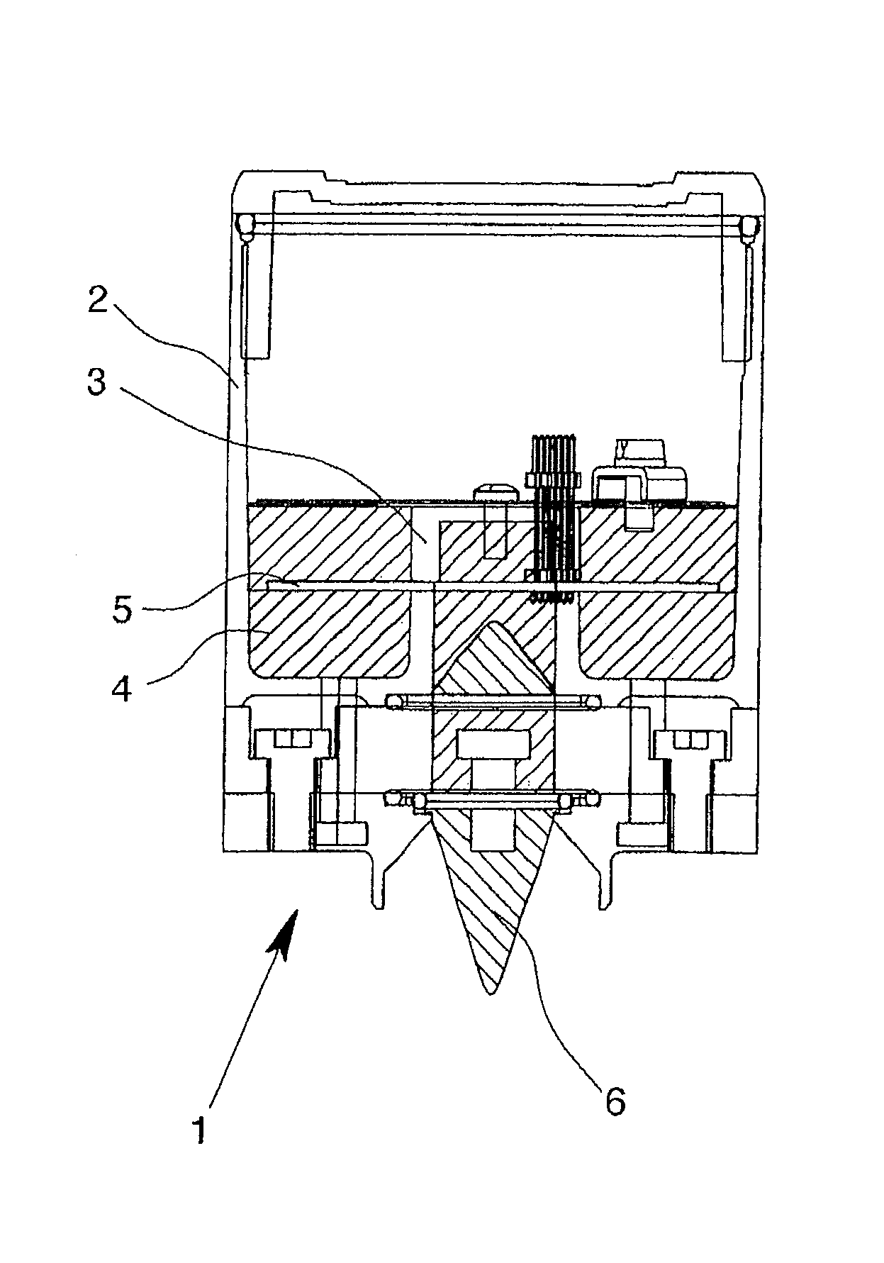 Microwave emitter and level measuring device