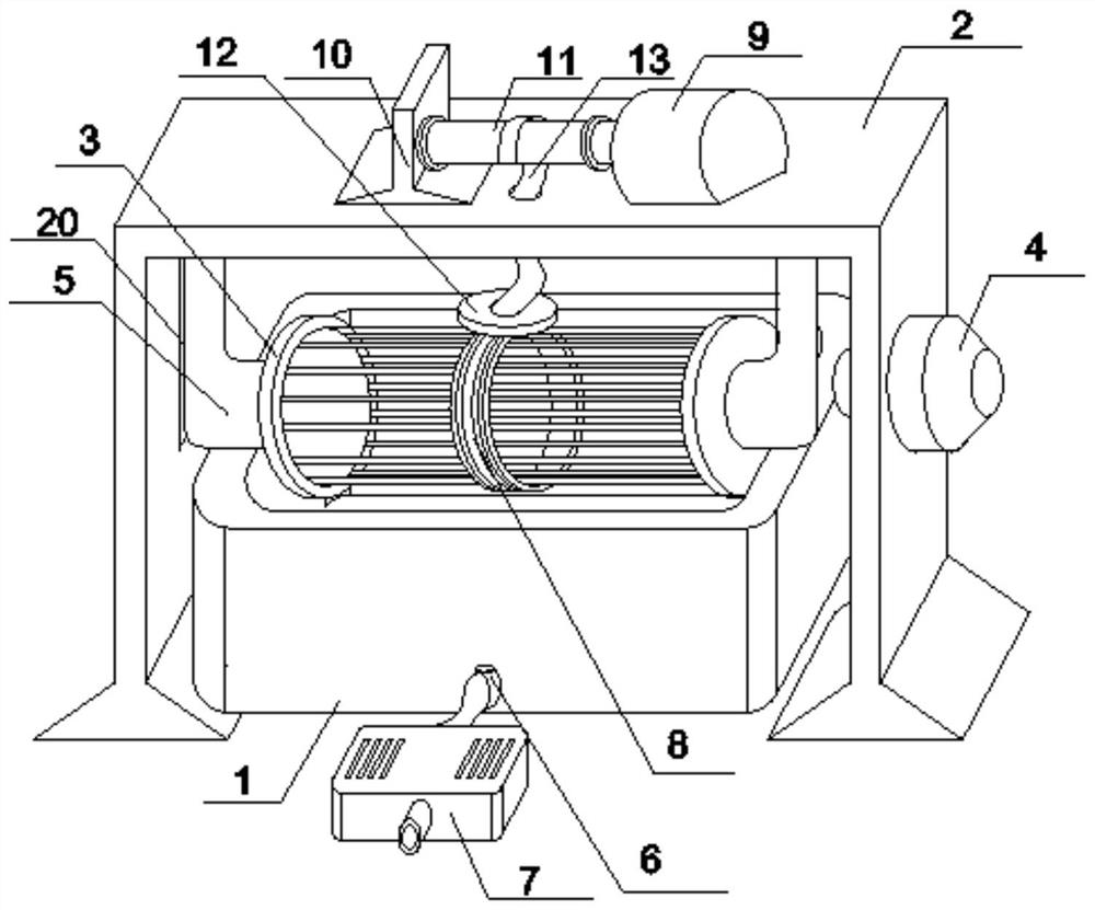 Bubble type rape cleaning equipment and method