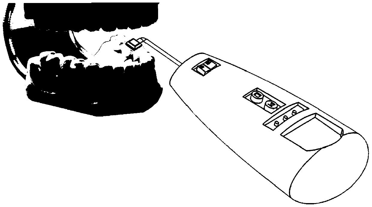 High-precision occlusal force measuring instrument based on single chip microcomputer control and method