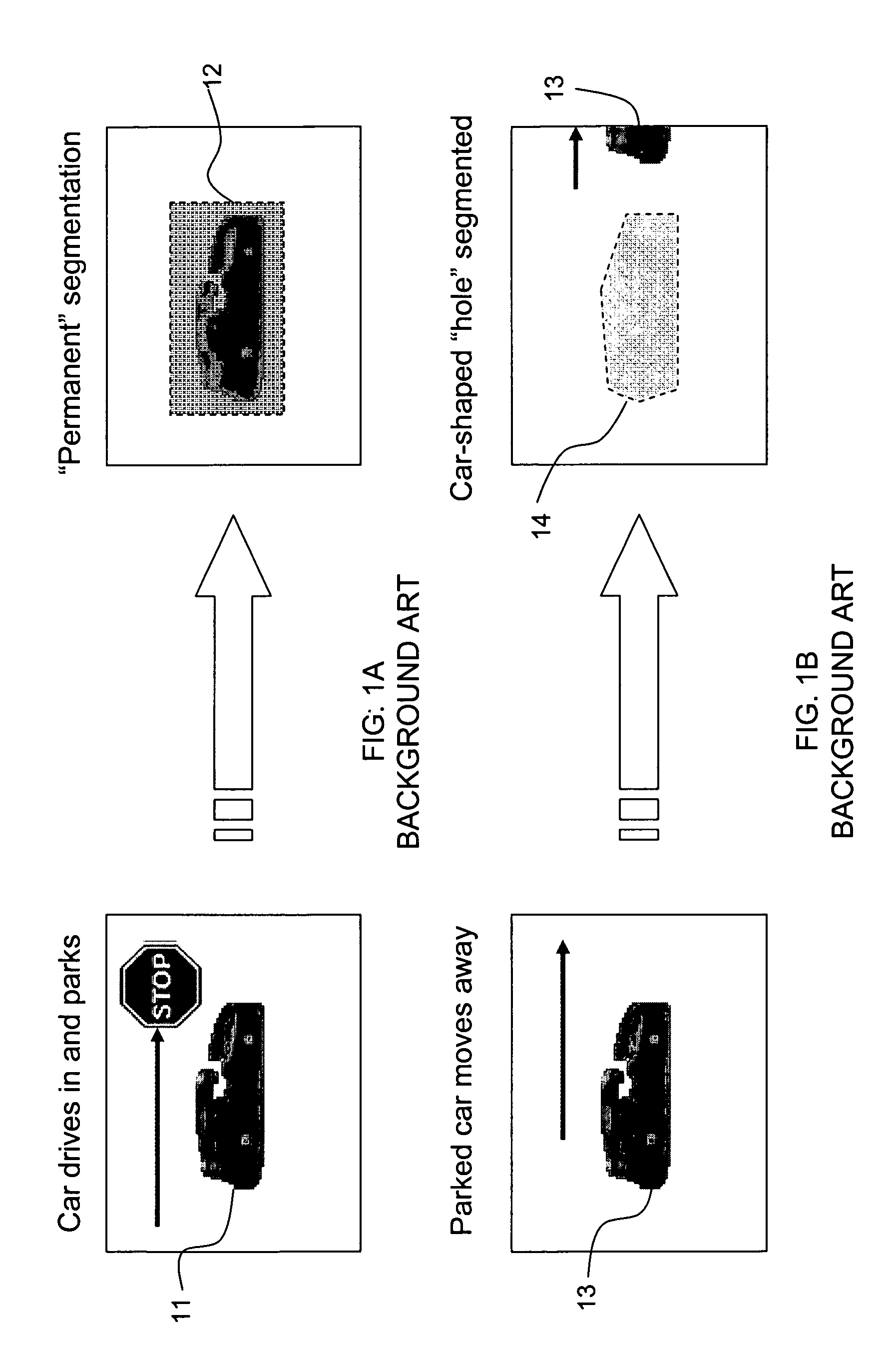 Video scene background maintenance using change detection and classification