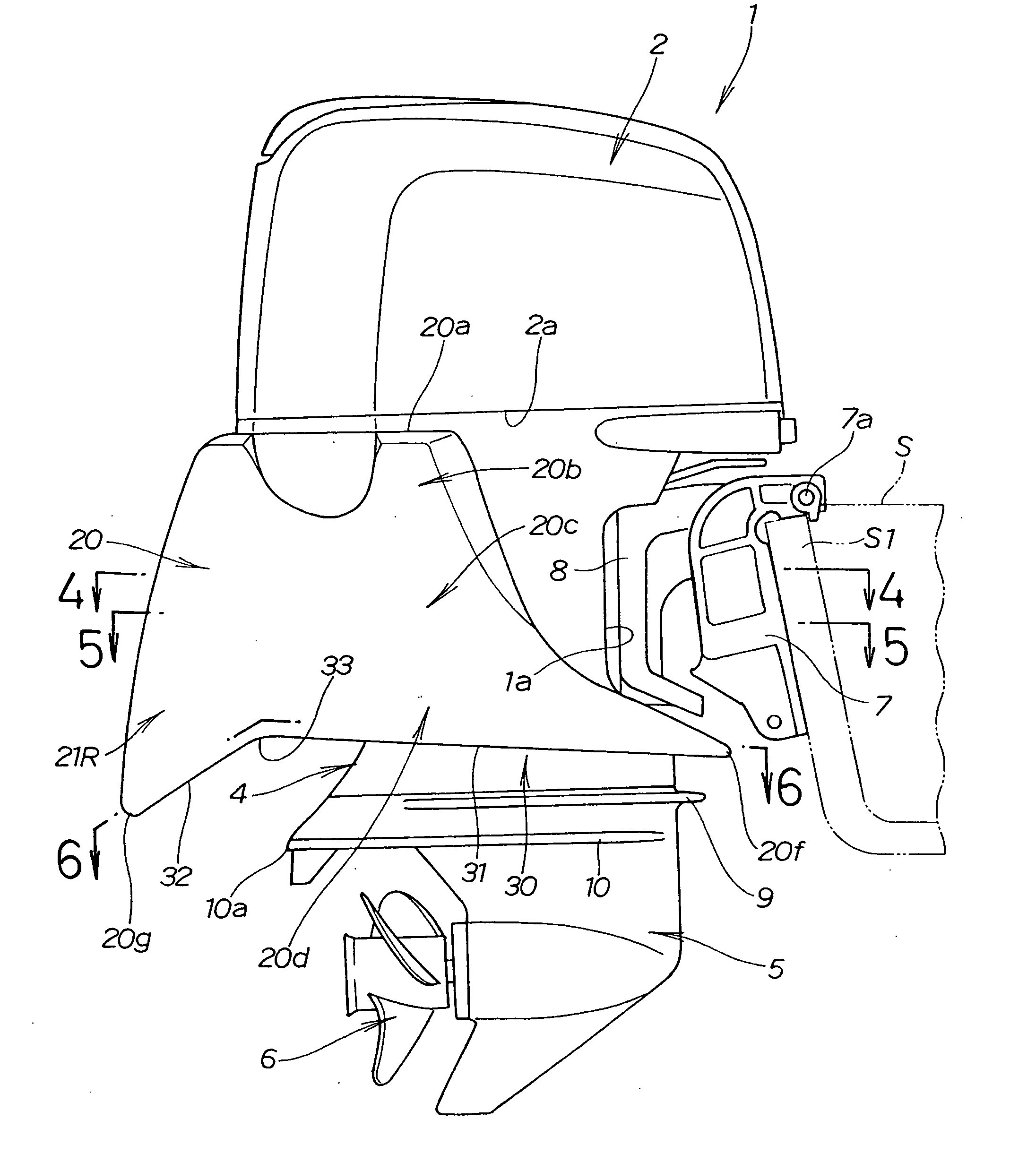 Outboard engine