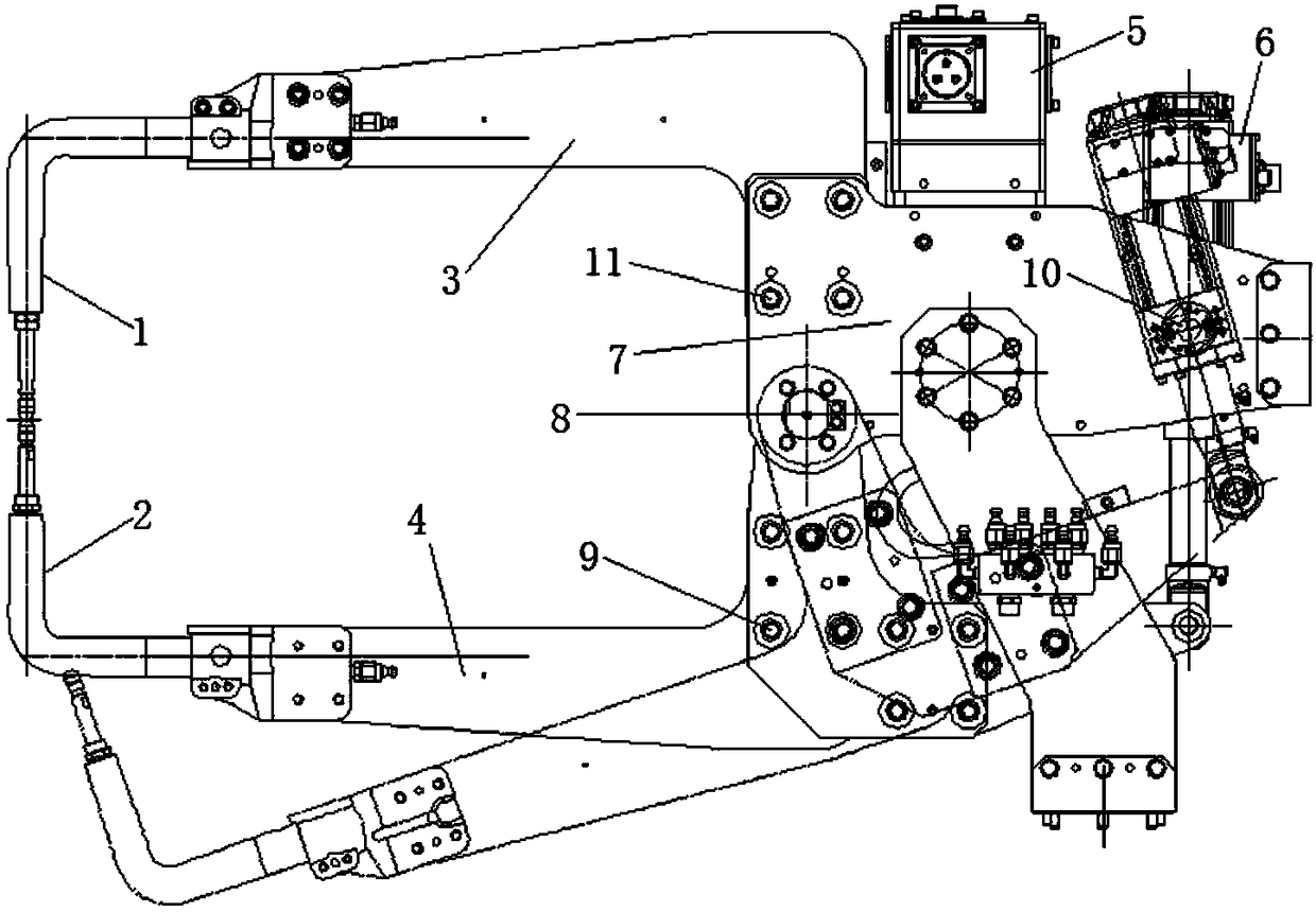 Mechanical device for resistance spot welding