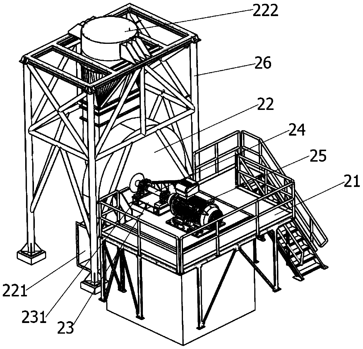 Novel dust removal device