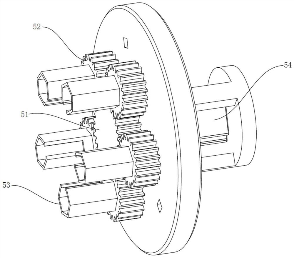 A quick disassembly device for scrapped automobile wheels