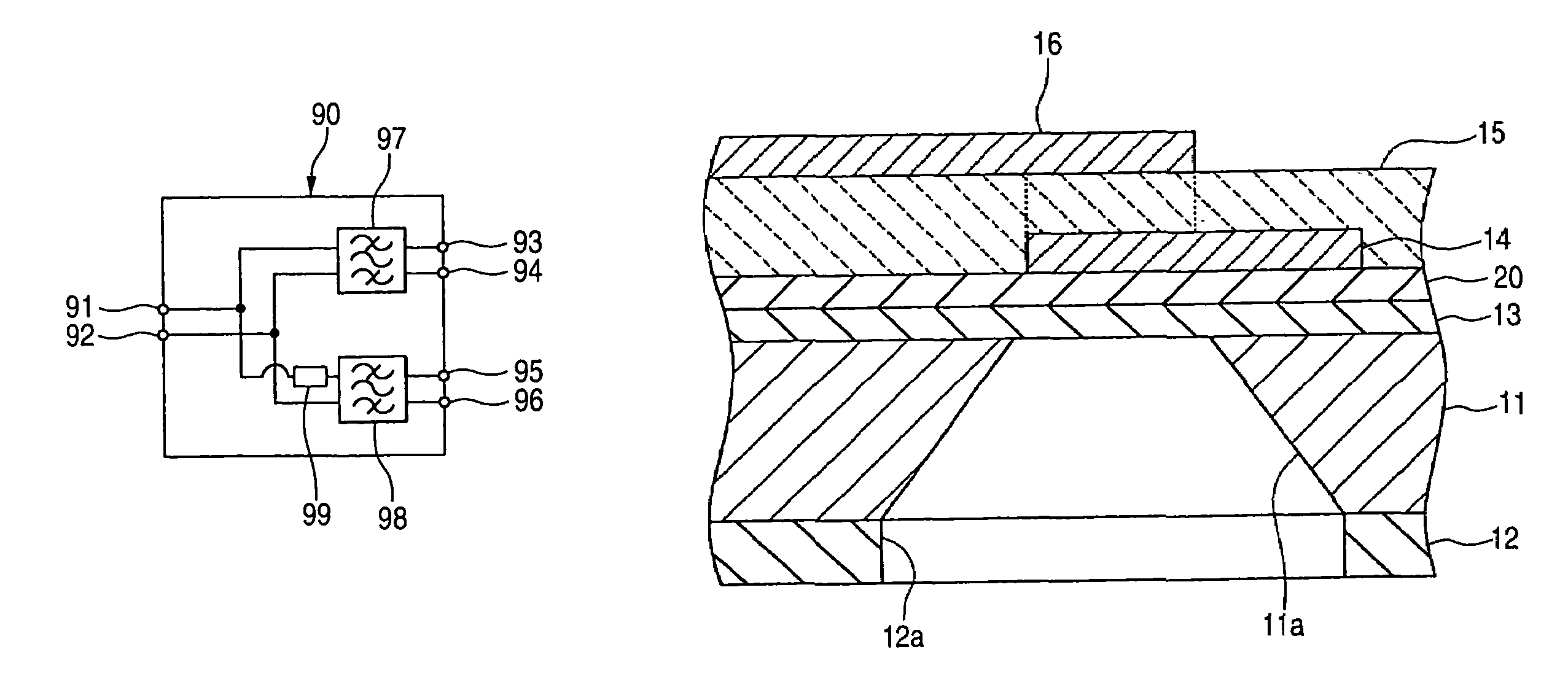 Piezoelectric resonant filter and duplexer