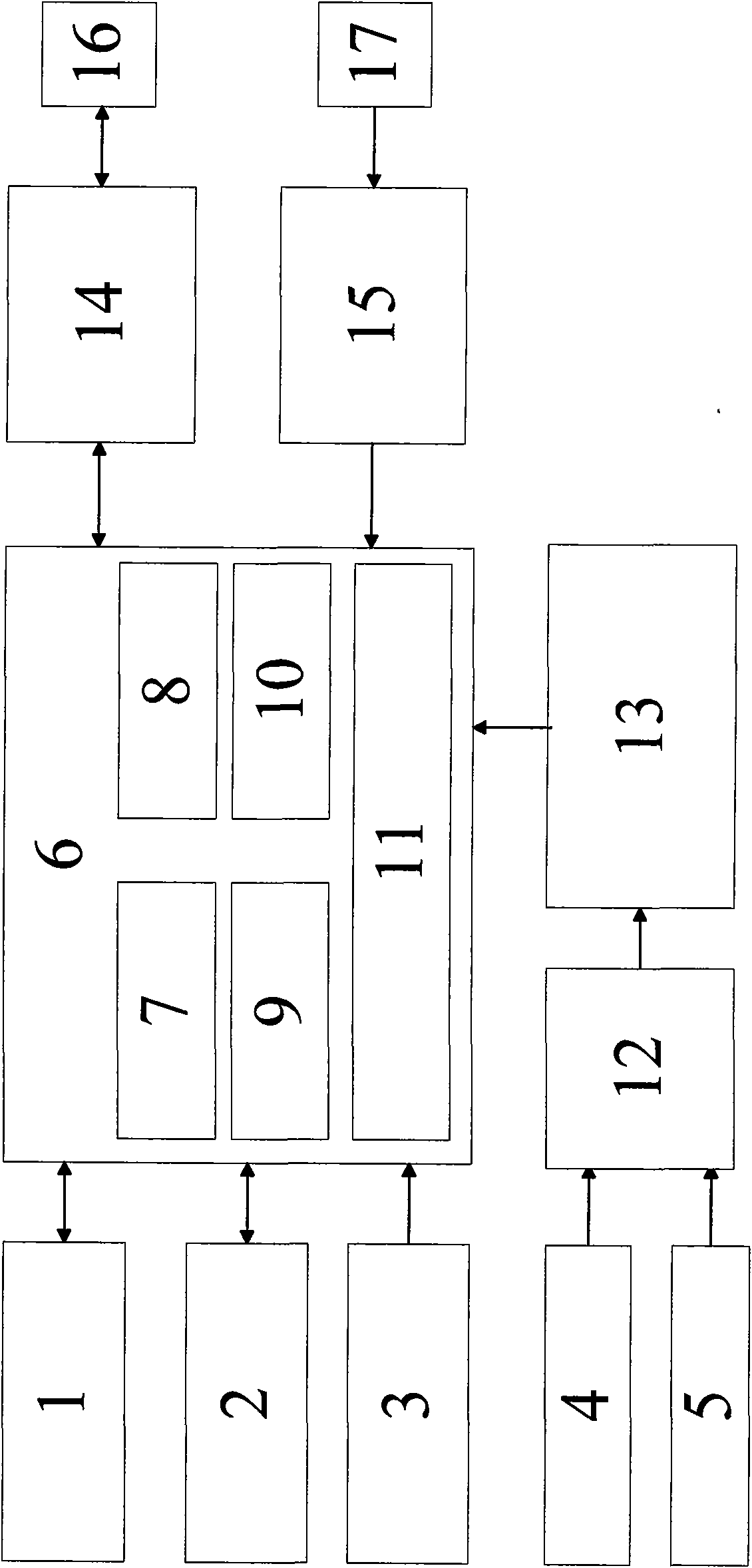 Self-powered alarm terminal of wireless monitoring system