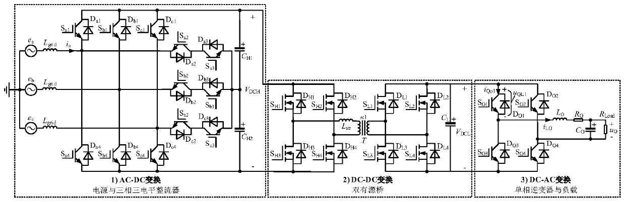 Discrete state event driving simulation method for switching transient process of power electronic system