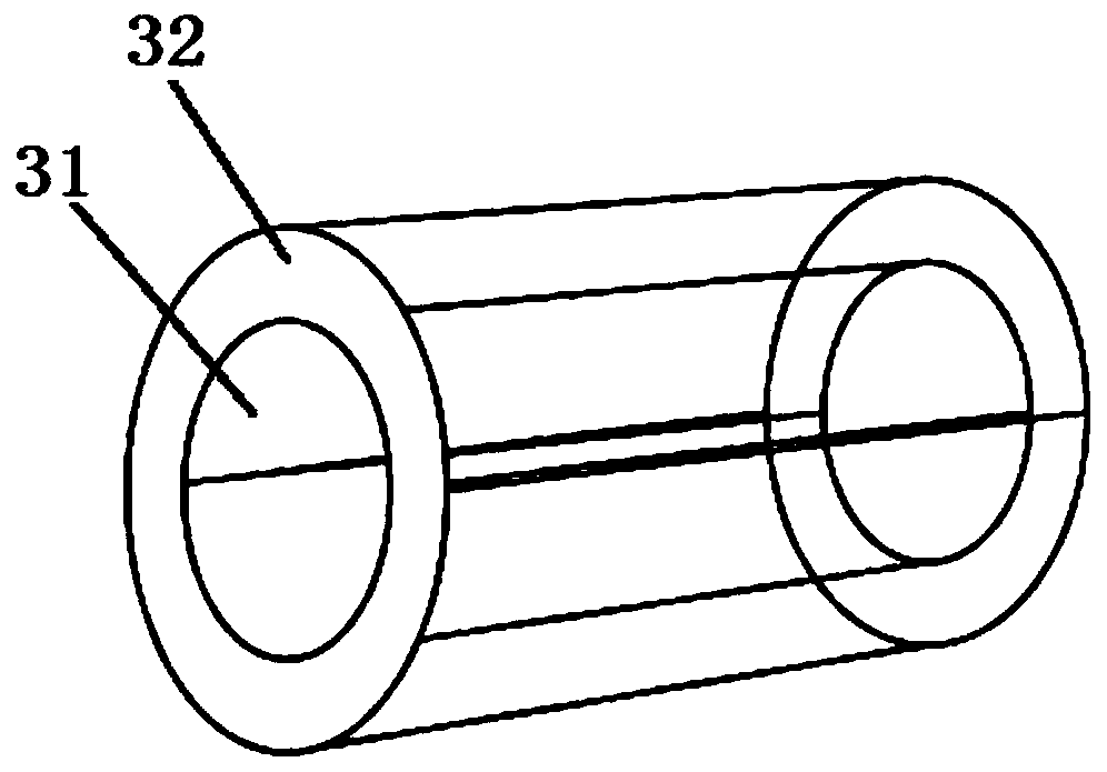 Heat-not-burning cigarette with hollow structure