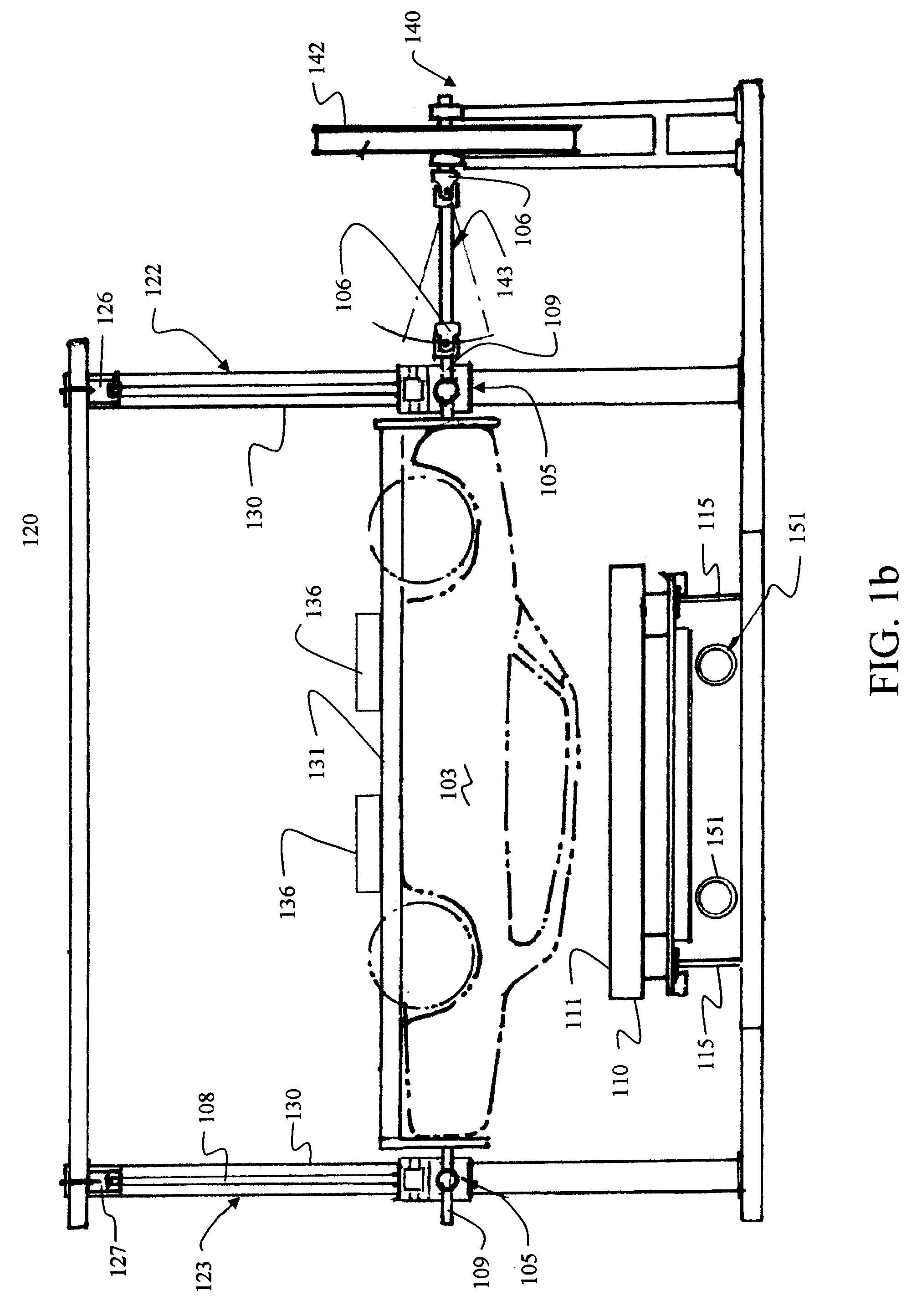 Vehicle rollover test fixture