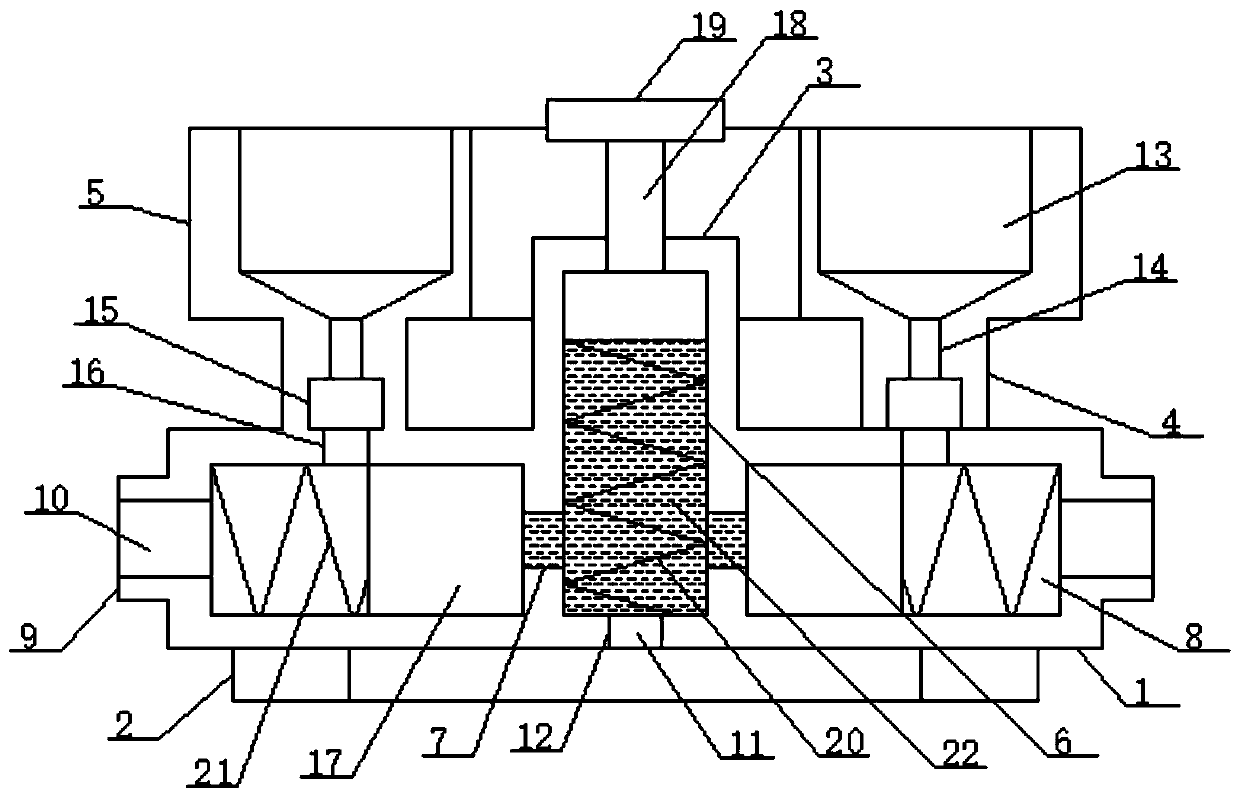 Pressure-driven multi-directional liquid conveying device