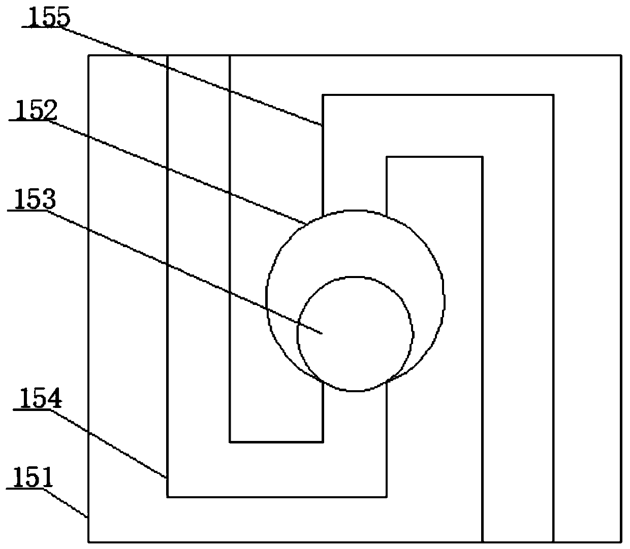 Pressure-driven multi-directional liquid conveying device